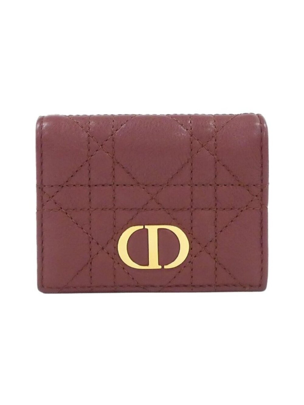 Dior Caro Wallet Orange